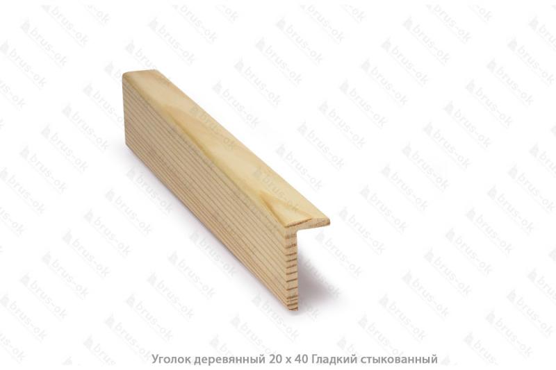 Уголок хвоя внеш. 40*50*3,0 м срощенный